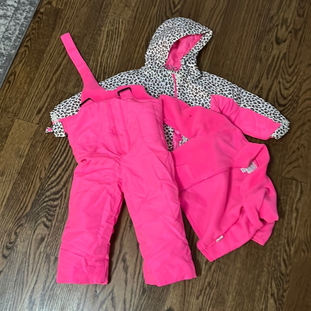 Childrens place snow suit set